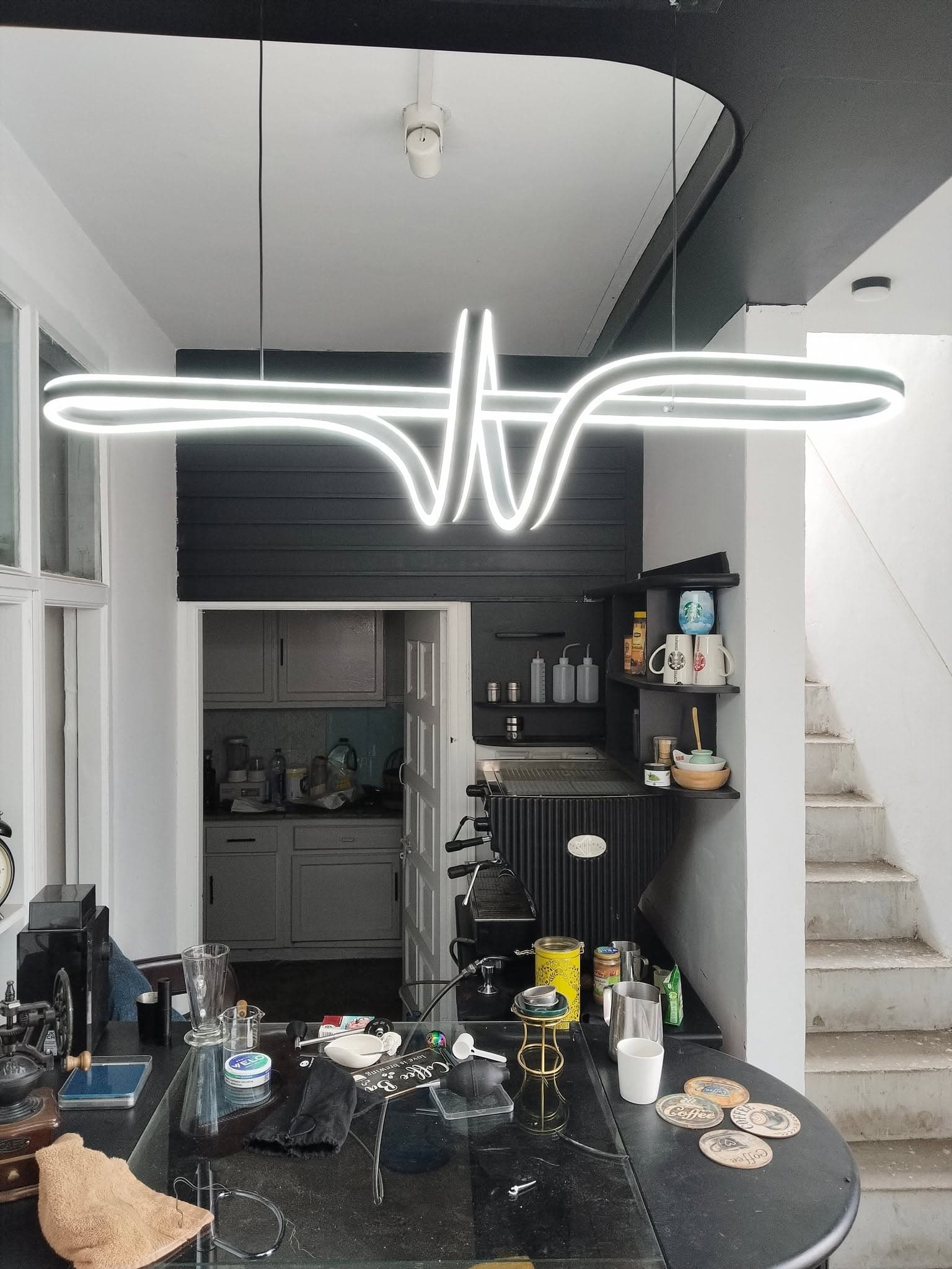 Cactus Coffee bar setup
